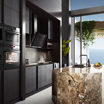 Island Cooker Hood 65CM DLE0630B Island Hood AEG