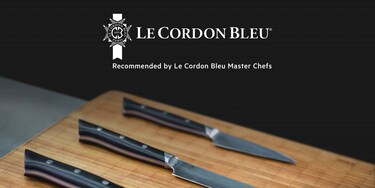 knifes on cutting board