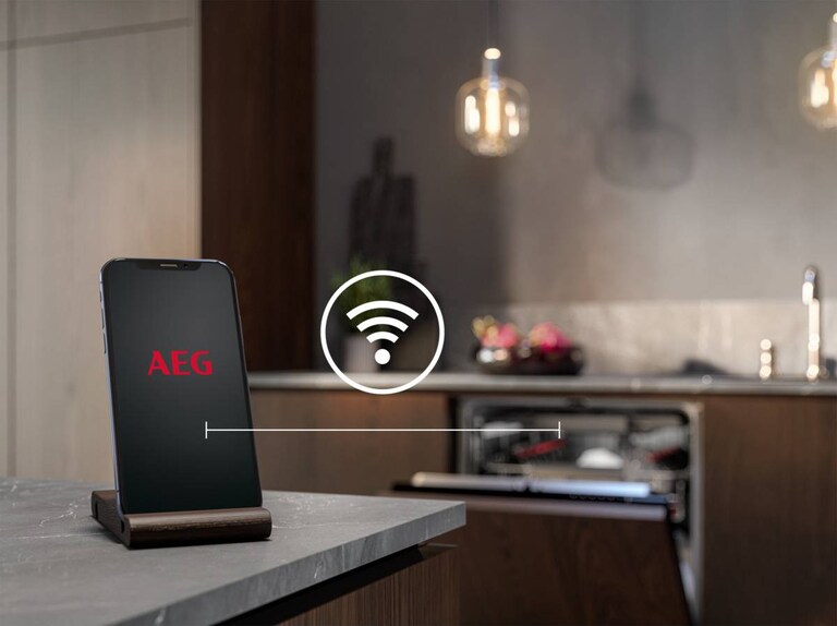 connected dishwasher