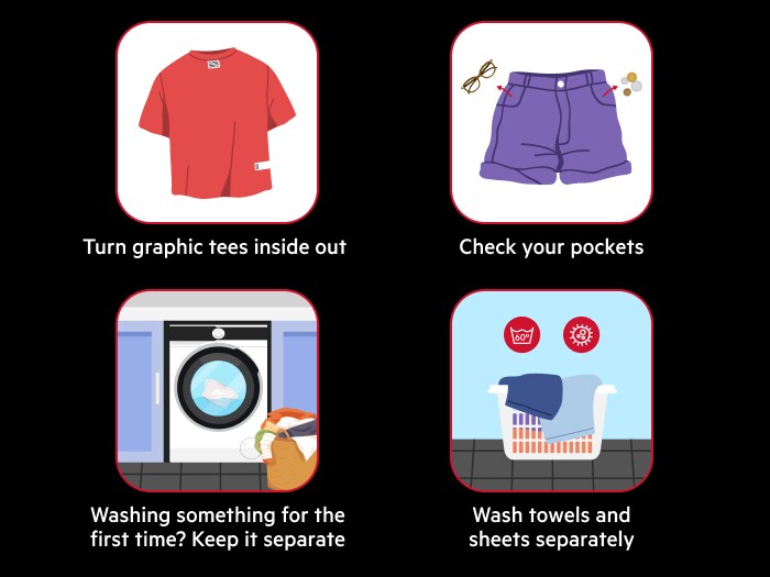 Tips for pre washing