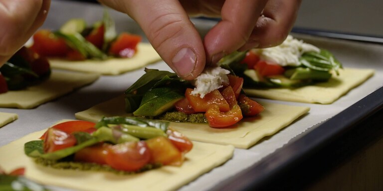 Seasonal Vegetable Tart Recipe