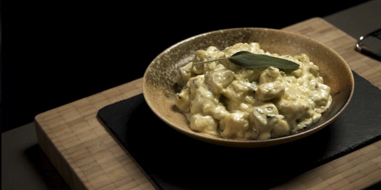 HOMEMADE GNOCCHI WITH LEMON & SAGE SAUCE RECIPE